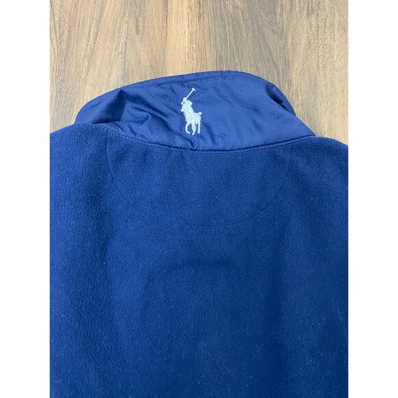 VTG Polo Golf Ralph Lauren UNC North Carolina Tar Heels fleece vest jacket XL - Picture 4 of 5